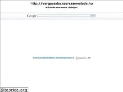 Sites similar to vargacsaba.szerszamoslada.hu