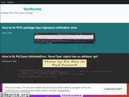 Sites similar to varhowto.com