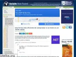 Sites similar to variablenotfound.com