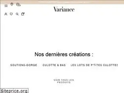 Sites similar to variance-lingerie.fr