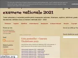 Sites similar to variante-subiecte-examene.blogspot.com