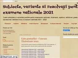 Sites similar to variante-subiecte-examene.blogspot.ro