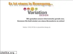 Sites similar to variation-design.de