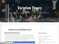 Sites similar to variationtheory.com