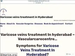 Sites similar to varicoseveinstreatmentinhyderabad.wordpress.com