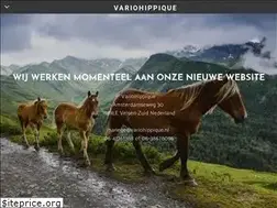 Sites similar to variohippique.nl