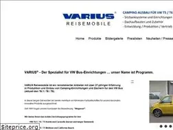 Sites similar to varius-reisemobile.de