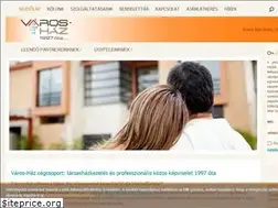 Sites similar to varos-haz.hu
