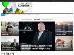 Sites similar to varosunktatabanya.hu