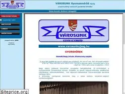 Sites similar to varosunkujsag.hu