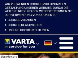 Sites similar to varta-consumer.de