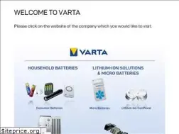 Sites similar to varta.com