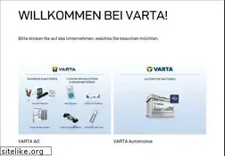 Sites similar to varta.de