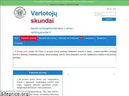 Sites similar to vartotojuskundai.lt