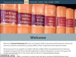 Sites similar to varuneslaw.com