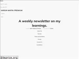 Sites similar to varunmayya.com