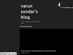 Sites similar to varunsundar.blogspot.com
