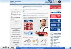 Sites similar to varztupasaulis.lt
