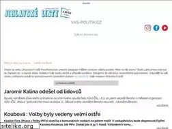 Sites similar to vas-politik.cz