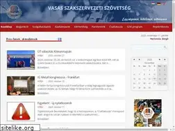Sites similar to vasasok.hu