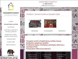Sites similar to vasbarevnydomov.cz