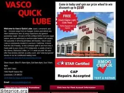 Sites similar to vascoquicklube.com