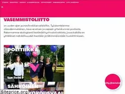 Sites similar to vasemmisto.fi