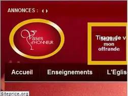 Sites similar to vasesdhonneur.org