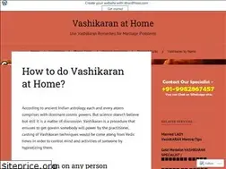 Sites similar to vashikaranathome.wordpress.com
