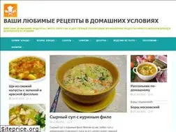 Sites similar to vashiluybimyeretsepty.ru