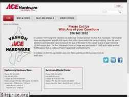 Sites similar to vashonacehardware.com