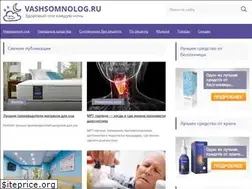 Sites similar to vashsomnolog.ru
