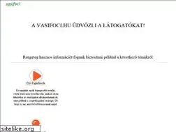 Sites similar to vasifoci.hu