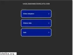 Sites similar to vasilismainecooncats.com