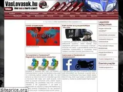 Sites similar to vaslovasok.hu