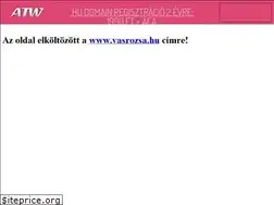Sites similar to vasrozsa.atw.hu
