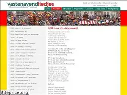 Sites similar to vastenavendliedjes.nl
