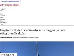 Sites similar to vastgotabladet.se