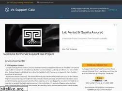 Sites similar to vasupportcalc.com