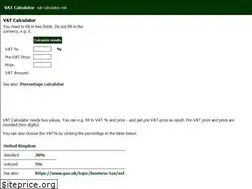 Sites similar to vat-calculator.net
