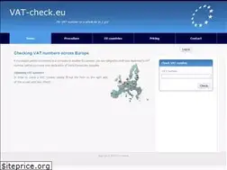 Sites similar to vat-check.eu