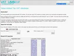Sites similar to vat-lookup.co.uk