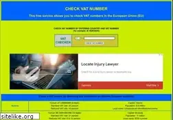 Sites similar to vat-number-check.com