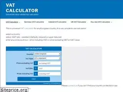 Sites similar to vatcalculator.eu
