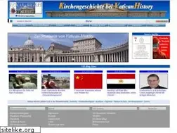 Sites similar to vaticanhistory.de