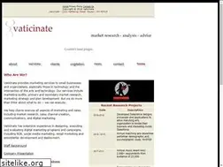 Sites similar to vaticinate.com