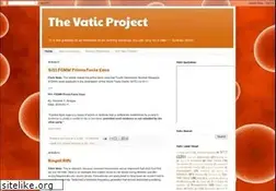 Sites similar to vaticproject.blogspot.com