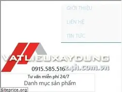 Sites similar to vatlieuxaydung24h.com.vn