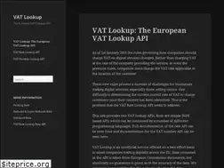 Sites similar to vatlookup.eu