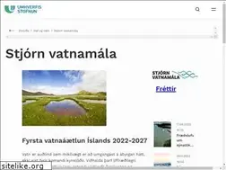 Sites similar to vatn.is
